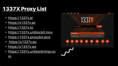 1337x Proxy List 2024 [Working 1337x Mirrors & Proxy Sites] .